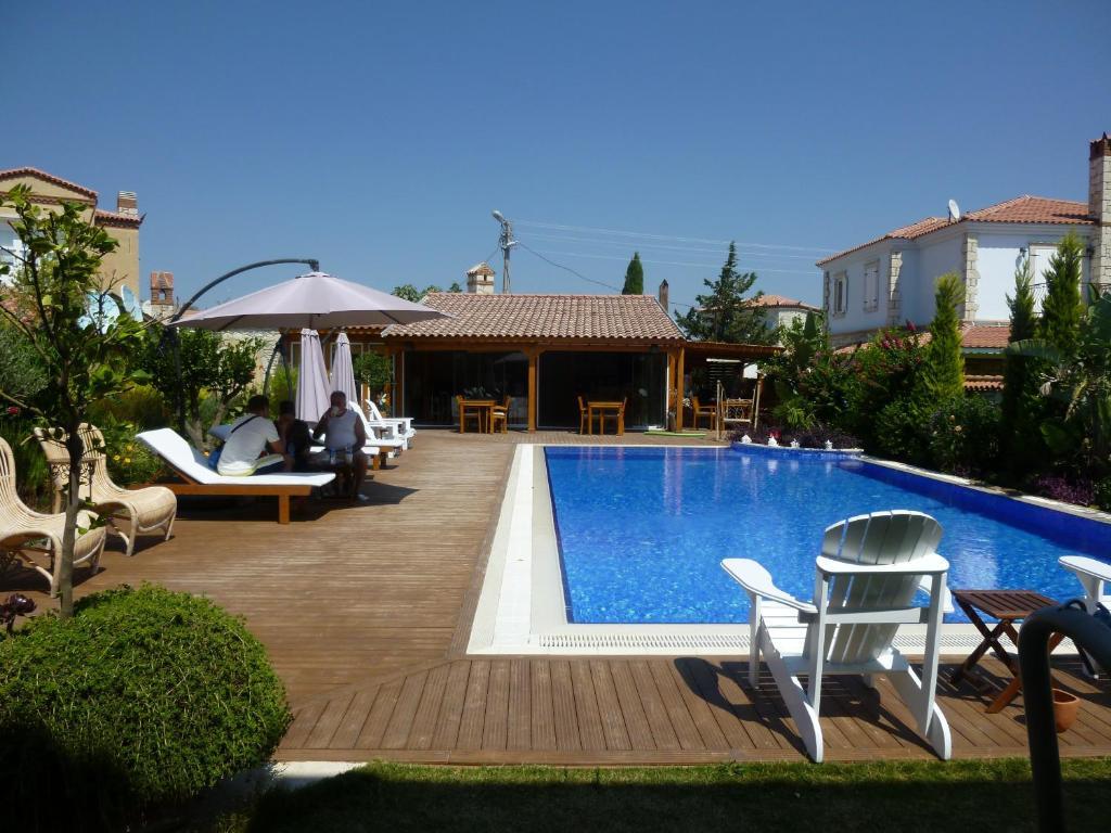 Alacati Gubiba Evleri Buitenkant foto